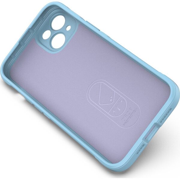 Hurtel Magic Shield Case etui do iPhone 14 Plus elastyczny pancerny pokrowiec jasnoniebieski 12522979 9145576266342