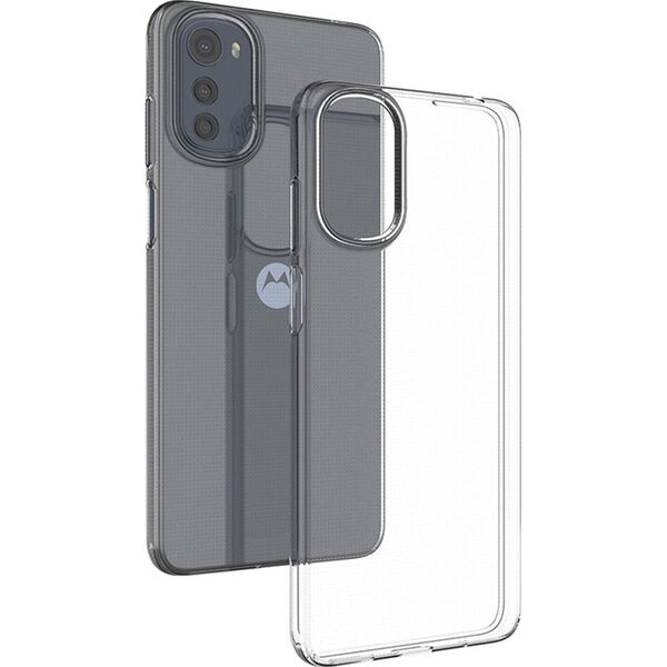 Hurtel Ultra Clear 0.5mm etui Motorola Moto E32 cienki pokrowiec przezroczyste 12523021 9145576266465