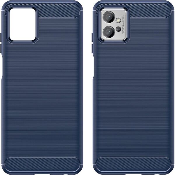 Hurtel Carbon Case etui Realme C31 elastyczny silikonowy karbonowy pokrowiec czarne 12523100 9145576267622