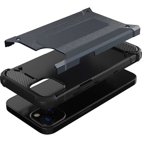 Hurtel Hybrid Armor etui iPhone 14 Plus pancerny hybrydowy pokrowiec niebieskie 12524038 9145576265826