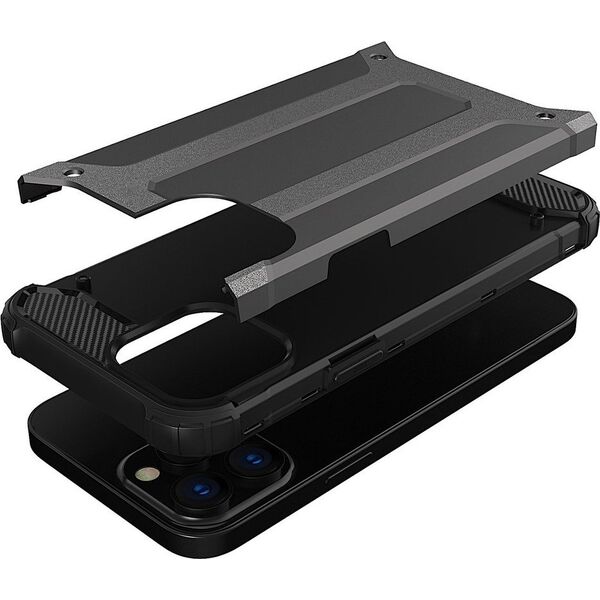 Hurtel Hybrid Armor etui iPhone 14 Pro Max pancerny hybrydowy pokrowiec niebieskie 12524056 9145576265864