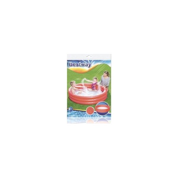 Bestway Basenik dmuchany Czerwony 1.52m x 30cm (51026) 12529595 6941607325452