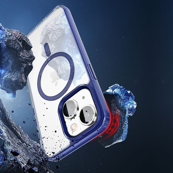 Dux Ducis Dux Ducis Clin2 etui iPhone 14 magnetyczny pokrowiec MagSafe niebieskie 12531477 6934913034354