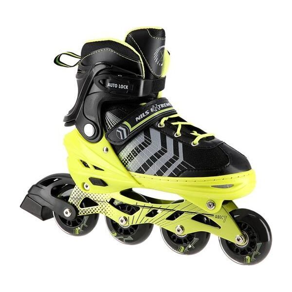 Rolki Nils Extreme NH18192 z wymienną płozą regulowane zielone r. 39-43 12531785 5907695599480