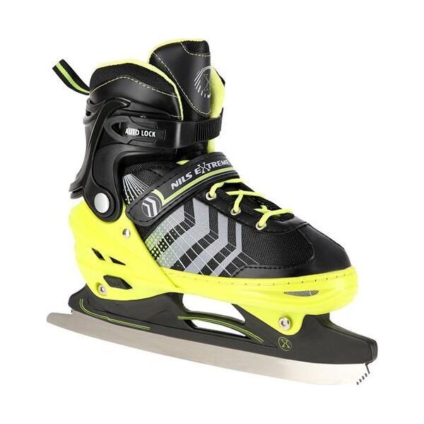 Rolki Nils Extreme NH18192 4w1 CZARNO-ZIELONY ROZM.M(34-38) ŁYŻWOROLKI Z WYM. PŁ. HOKEJOWĄ NILS EXTREME 12531786 5907695599473