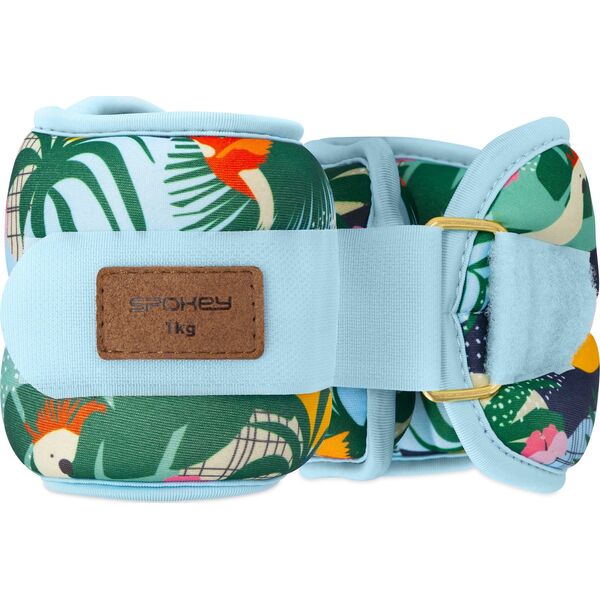 Spokey Obciążenia na kostki i nadgarstki HOME JUNGLE 2x 1 kg 12533566 5905339415240