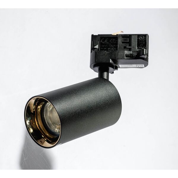 Azzardo Lampa do 3-fazowego szynoprzewodu Eiger AZ4206 czarny złoty 12539753 5901238442066