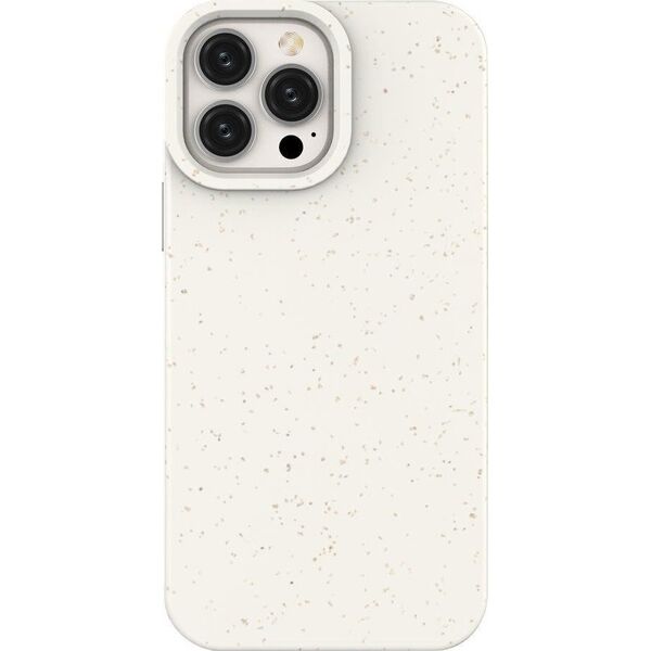 Hurtel Eco Case etui iPhone 14 Plus silikonowy degradowalny pokrowiec białe 12543296 9145576264843