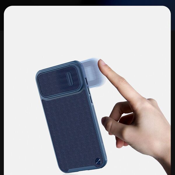 Pokrowiec Nillkin Nillkin Textured S Case etui iPhone 14 Plus pancerny pokrowiec z osłoną na aparat czarny 12550457 6902048249592