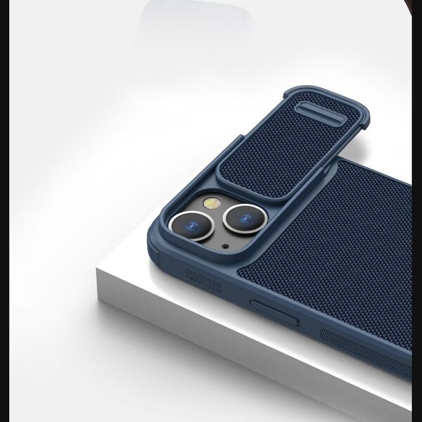 Pokrowiec Nillkin Nillkin Textured S Case etui iPhone 14 Plus pancerny pokrowiec z osłoną na aparat czarny 12550457 6902048249592