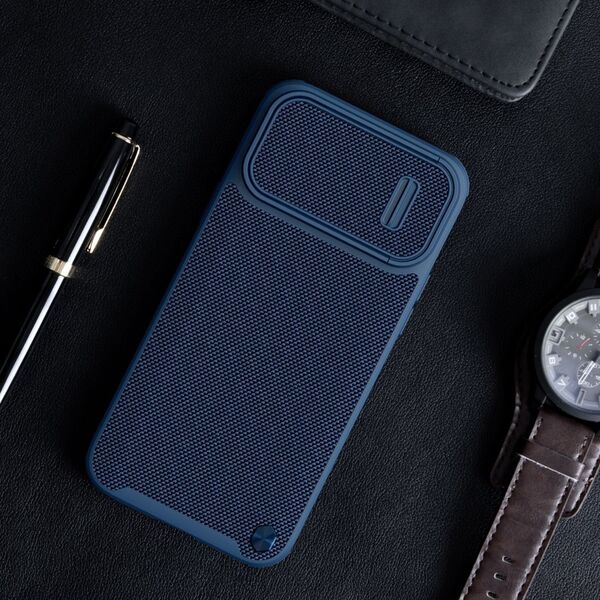 Pokrowiec Nillkin Nillkin Textured S Case etui iPhone 14 Plus pancerny pokrowiec z osłoną na aparat czarny 12550457 6902048249592