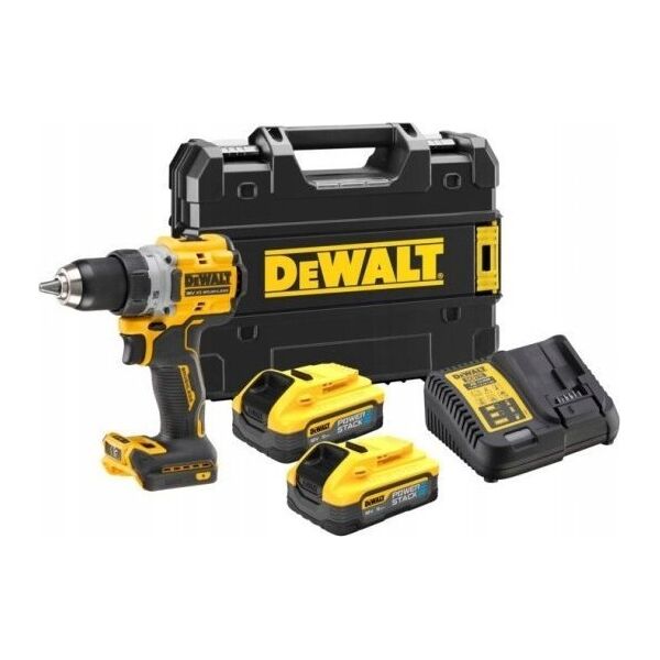 Wiertarko-wkrętarka Dewalt 18v xr powerstack wiertarko-wkrętarka 2 x 5ah 12553869 5035048793633