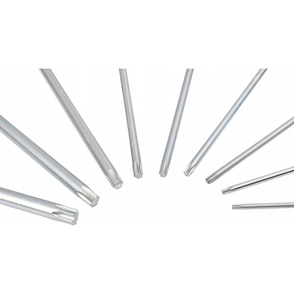 Silver WKRĘTAKI 11szt. TYP T HEX  2-10mm/SILVER 12555318 5907589366082