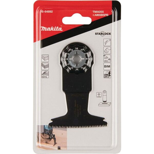 Makita MAKITA MT BRZESZCZOT DO CIĘCIA WGŁĘBNEGO BIM 65mm  DO TWARDEGO DREWNA 12555551 88381536394