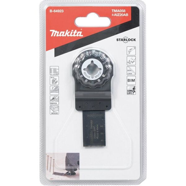 Makita MAKITA MT BRZESZCZOT DO CIĘCIA WGŁĘBNEGO BIM 20mm DO METALU 12555552 88381536424