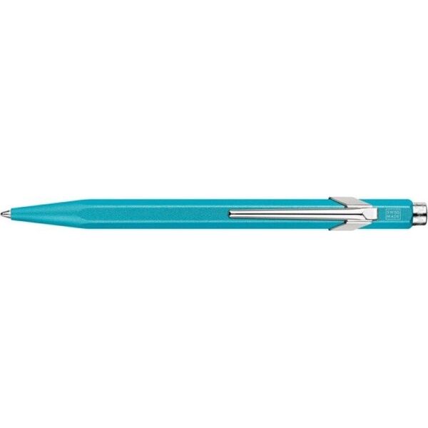 Caran d`Arche Długopis CARAN D'ACHE 849 Colormat-X, M, turkusowy 12556621 7630002351423