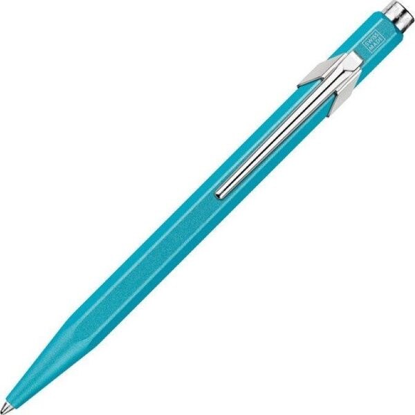 Caran d`Arche Długopis CARAN D'ACHE 849 Colormat-X, M, turkusowy 12556621 7630002351423