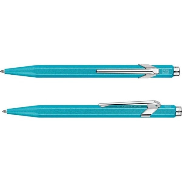 Caran d`Arche Długopis CARAN D'ACHE 849 Colormat-X, M, turkusowy 12556621 7630002351423