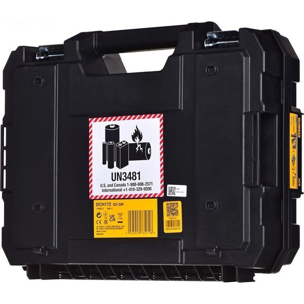 Wiertarka Dewalt Młotowiertarka SDS 18V 1,4J 2x2,0Ah DCH172D2 DEWALT 12562308 5035048735718