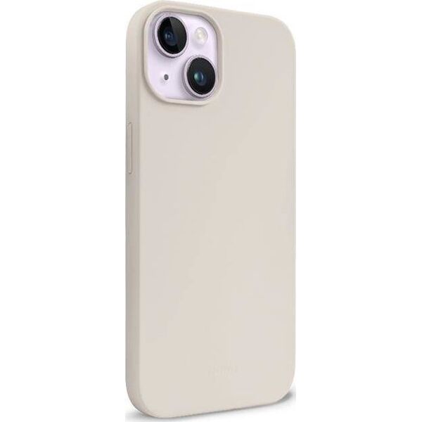 Crong Crong Color Cover Magnetic - Silikonowe etui z MagSafe do iPhone'a 14 Plus (kamienny beż) 12563668 5904310702300