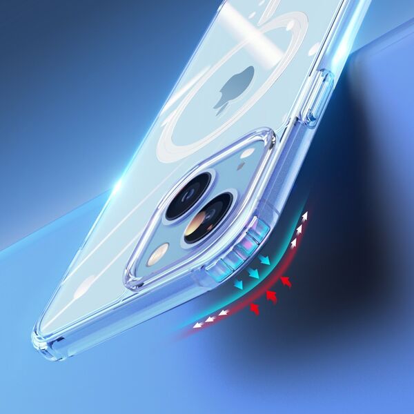 DUXDUCIS Etui Dux Ducis Clin MagSafe MagSafe Apple iPhone 14 Plus przezroczysty 12567701 6934913034323