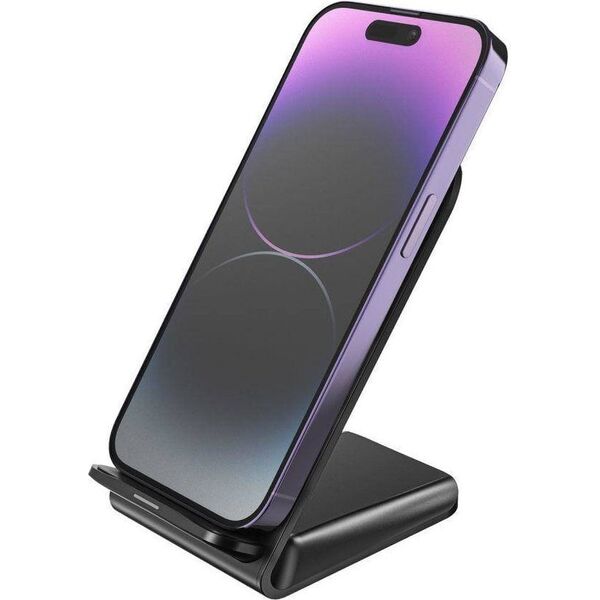 Ładowarka Tech-Protect Ładowarka bezprzewodowa Tech-protect Qi15W-S2 Wireless Charger 15W Black 12567994 9490713929865