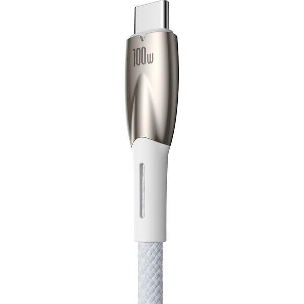 Kabel USB Baseus USB-A - USB-C 1 m Biały (BSU3851) 12568233 6932172617981