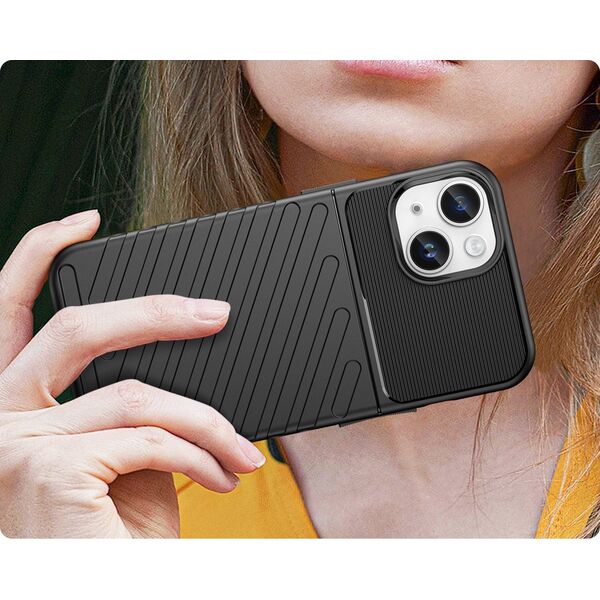 Hurtel Thunder Case etui iPhone 14 pancerny pokrowiec czarny 12568461 9145576267288
