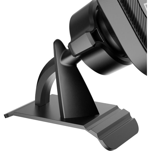 Dudao Dudao samoprzylepny magnetyczny uchwyt samochodowy do telefonu na kokpit deskę rozdzielczą czarny (F6C) 12568571 6970379617410