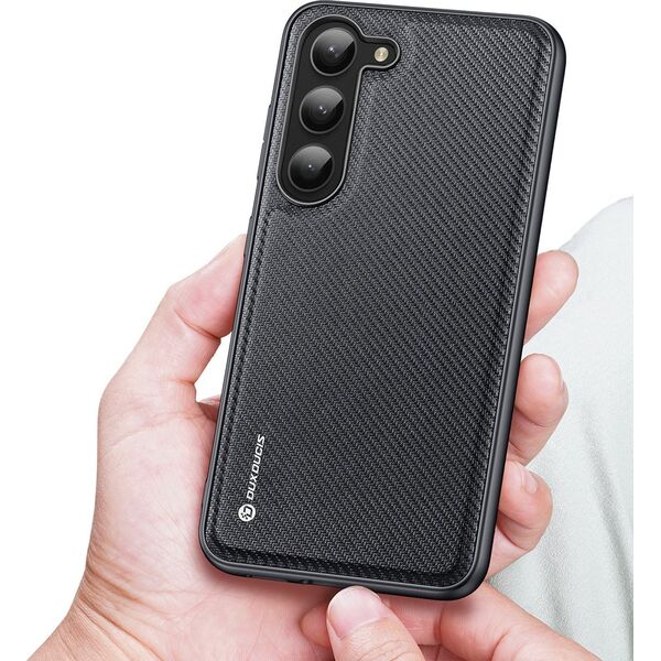 Dux Ducis Dux Ducis Fino etui Samsung Galaxy S23+ pokrowiec z silikonową ramką czarne 12568752 6934913031193