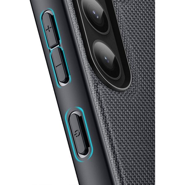 Dux Ducis Dux Ducis Fino etui Samsung Galaxy S23+ pokrowiec z silikonową ramką czarne 12568752 6934913031193