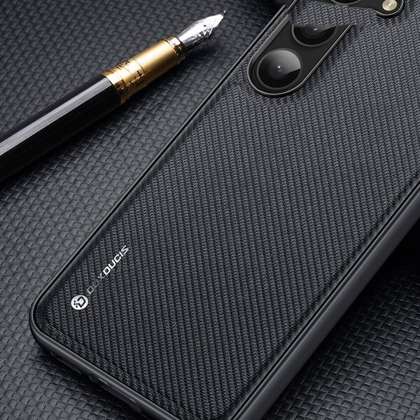 Dux Ducis Dux Ducis Fino etui Samsung Galaxy S23+ pokrowiec z silikonową ramką czarne 12568752 6934913031193