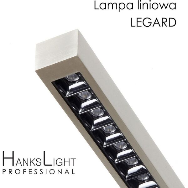 Lampa podłogowa HanksLight Lampa LED,HanksLight,stojąca, alu,1200*2146mm,up21W/down36W,4000K 12574102 5902115409844