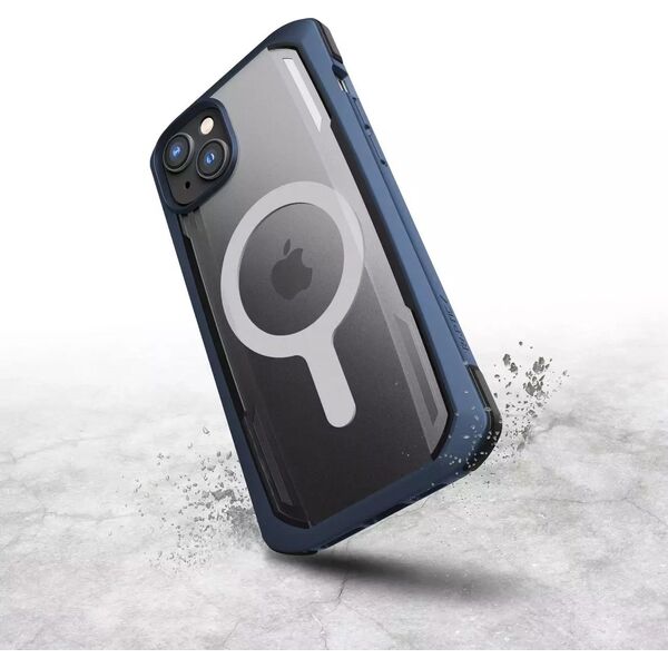 Raptic Raptic Secure Case etui iPhone 14 z MagSafe pancerny pokrowiec niebieski 12578933 6950941493451