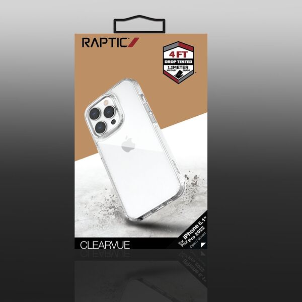 Raptic Raptic X-Doria Clearvue Case etui iPhone 14 Pro pokrowiec plecki przezroczysty 12578949 6950941495639