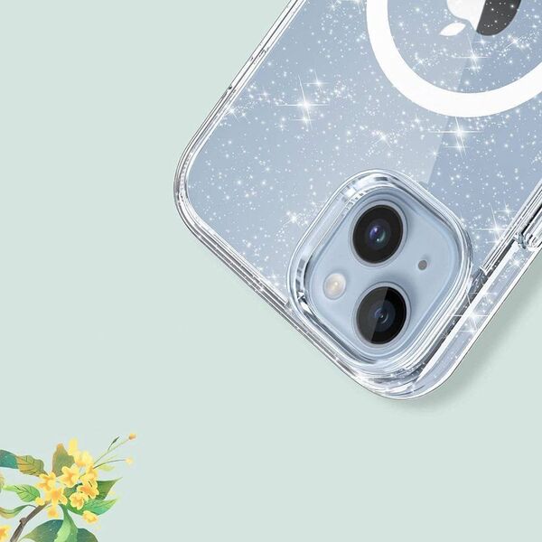 Tech-Protect Etui Tech-protect Flexair Hybrid MagSafe Apple iPhone 13/14 Glitter 12592042 9490713930908