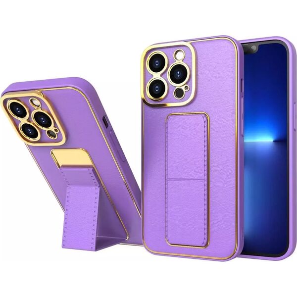 4kom.pl New Kickstand Case etui do iPhone 13 Pro Max z podstawką fioletowy 12592348 9145576259580