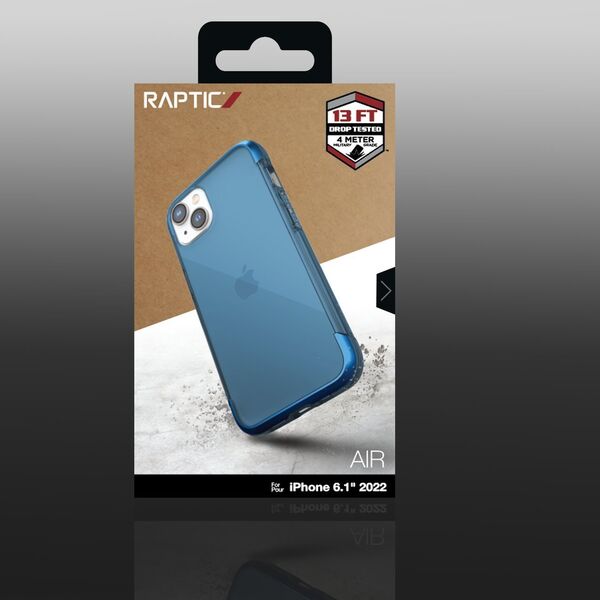 Raptic Raptic X-Doria Air Case etui iPhone 14 pancerny pokrowiec niebieski 12592356 6950941495448