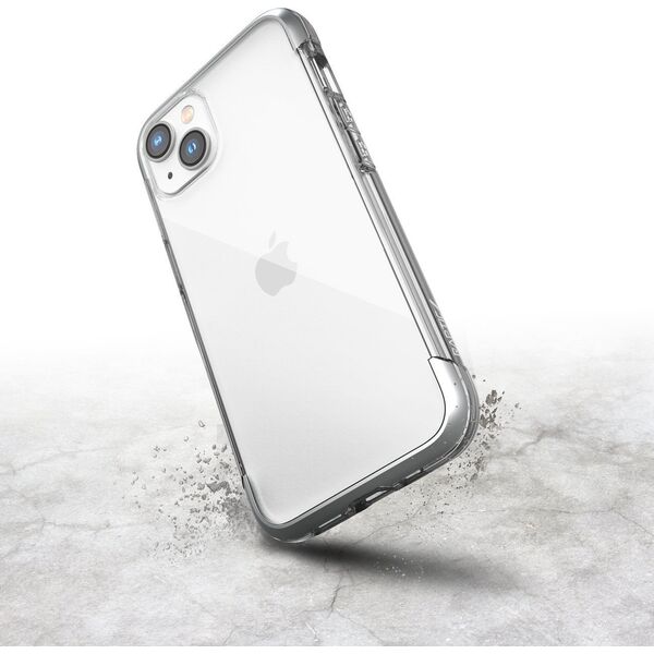 Raptic Raptic X-Doria Air Case etui iPhone 14 Plus pancerny pokrowiec srebrny 12592358 6950941495486