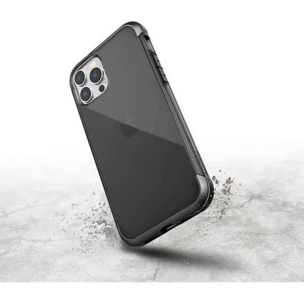 Raptic Raptic X-Doria Air Case etui iPhone 14 Pro Max pancerny pokrowiec czarny 12592360 6950941495523