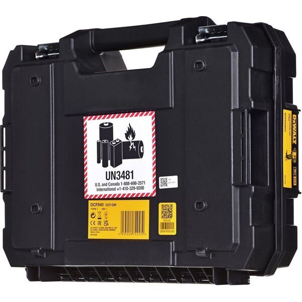 Dewalt Zakrętarka udarowa 18V 2x2,0Ah DCF840D2T DEWALT 12598953 5035048742532
