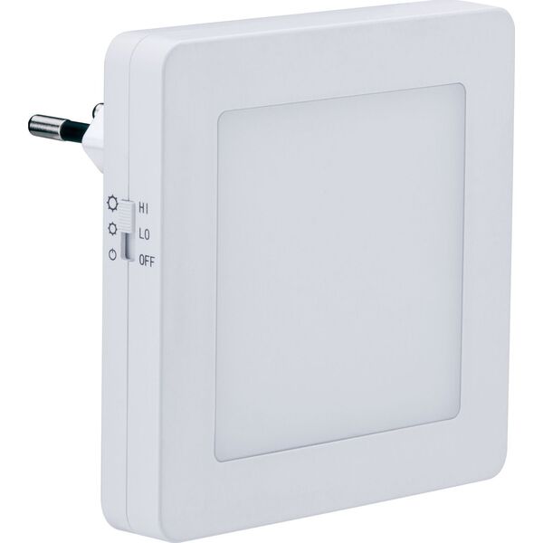 Lampka wtykowa do gniazdka Paulmann Esby oświetlenie nocne Wtyczka Biały 3lm 3000K Sensor 12615214 4000870924938