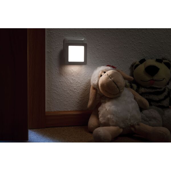 Lampka wtykowa do gniazdka Paulmann Esby oświetlenie nocne Wtyczka Biały 3lm 3000K Sensor 12615214 4000870924938
