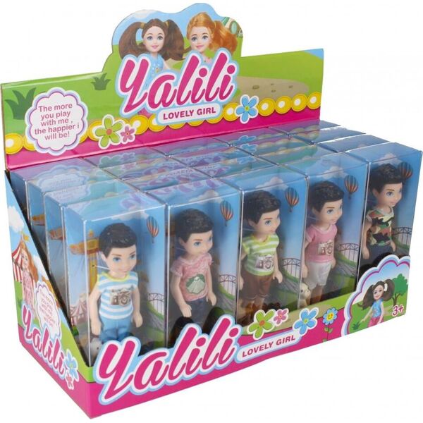 Mega Creative LALKA CHLOPIEC 13CM AKC 7X16X4 MIX5 MC20/300/600 12625946 5904335871470