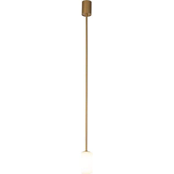 Lampa wisząca Nowodvorski Lampa wisząca Kier 10306 szklana ball do salonu biała złota 12644675 5903139103060