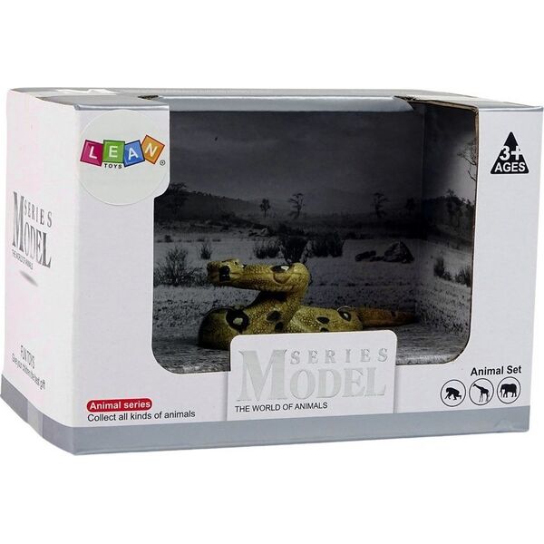 Figurka LeanToys Figurka kolekcjonerska Wąż Boa Dusiciel Zwierzęta Świata 12665077 5905214971502
