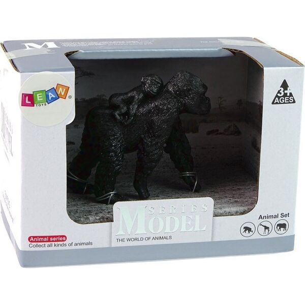 Figurka LeanToys Zestaw Figurka Goryl Z Maleństwem Zwierzęta 12665321 5905214970680