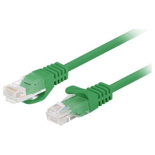 Lanberg Patchcord Lanberg UTP kat.5e 2m zielony 10-Pack 12665545 5901969435641