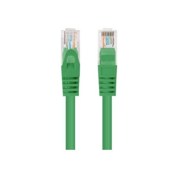 Lanberg Patchcord Lanberg UTP kat.5e 2m zielony 10-Pack 12665545 5901969435641