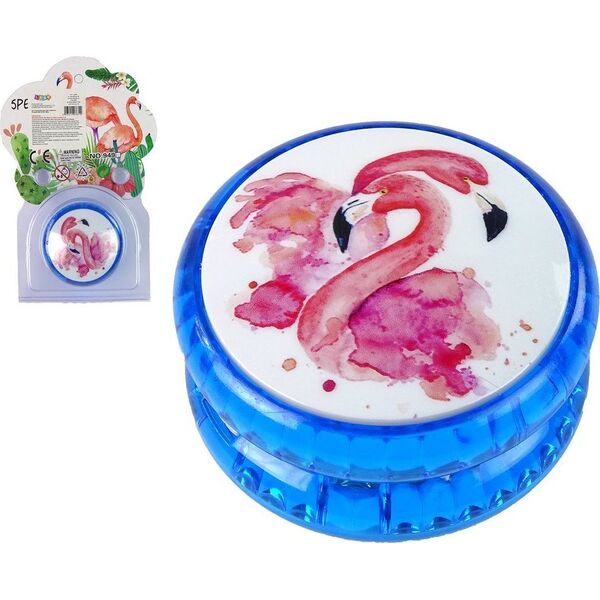 LeanToys Jojo Gra Zręcznościowa Szybkie Flaming YoYo Niebieskie 12679624 5905214978310
